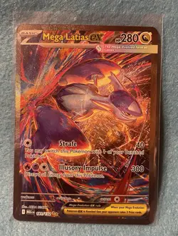 ✨Mega Latias ex 181/132✨Mega Evolution Holo Full Art Pokemon TCG - Image 5