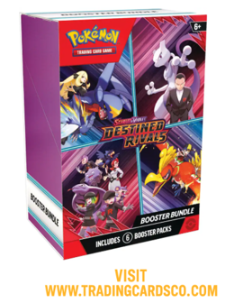 Pokemon Scarlet & Violet Destined Rivals Booster Bundle Box Sealed - Image 1