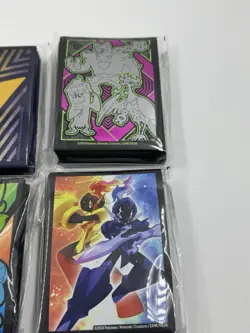 Pokemon ETB Card Sleeves - Lot Of 6 Paldean Fates Surging Sparks Paldea Evolved - Image 3