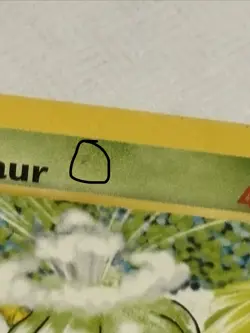 Pokemon TCG Bulbasaur 44/102 Base Set Unlimited Vintage 1999 WOTC MP - Image 4