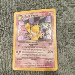 Pokemon Dark Hypno Team Rocket 9/82 Card 2000 Nintendo Wizards of the Coast - Image 1