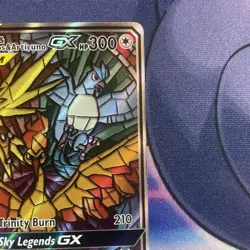Moltres & Zapdos & Articuno GX SM210 Hidden Fates Black Star Promo Pokemon NM - Image 4