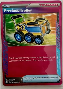 Pokemon TCG Precious Trolley Ace Spec Surging Sparks 185/191 - Image 1