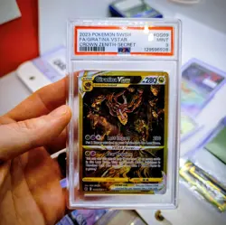 2023 POKEMON SWORD & SHIELD CROWN ZENITH SECRET GIRATINA VSTAR PSA 9 GG69/GG70 - Image 1