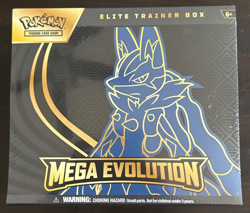 *Sealed Mega Evolution Elite Trainer Box Lucario ETB* Pokemon - Image 1