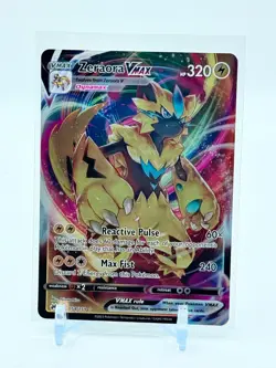 Crown Zenith Pokemon TCG Zeraora VMAX 054/159 Zeraora Holo #54 NM - Image 1