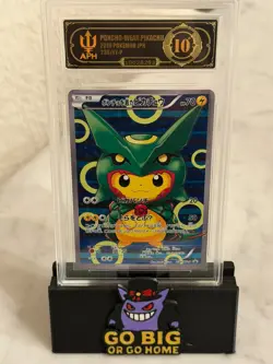 Pokemon XY Promos JP - XY-P Poncho Pikachu Rayquaza #230/XY-P APH Black Label 10 - Image 1