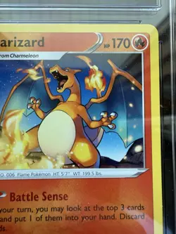Pokemon Charizard 025/185 Vivid Voltage Non Holo CGC 10 Pristine - Image 4