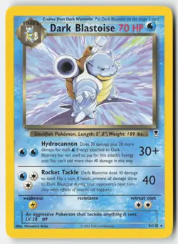 Pokemon - Dark Blastoise - 4/110 (WotC Legendary Collection) #004/110 - Deck Exc - Image 1