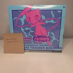 Pokemon TCG Fusion Strike Pokemon Center Elite Trainer Box ETB - Image 1