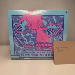 Pokemon TCG Fusion Strike Pokemon Center Elite Trainer Box ETB - Image 1