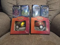 (Lot Of 2) Pokemon Paldean Fates Sam’s Club Exclusive 3 Tin Pack -Factory Sealed - Image 1