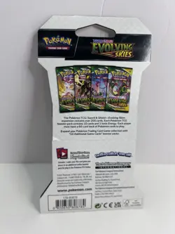 Pokemon TCG: Sword & Shield - Evolving Skies Sleeved Booster Pack - Umbreon 820650808784 - Image 2