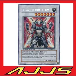 YuGiOh - X-Saber Urbellum - HA01-EN025 - Secret Rare - Limited Edition - M/NM - Image 1