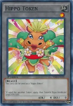 Hippo Token (Orange) - YS16-ENT01 - Common 1st Edition - Yugioh - Image 1