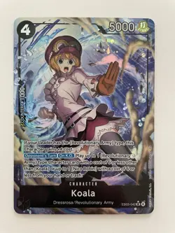One Piece Card Game Koala (Alternate Art) EB03-042 SR English - Image 1
