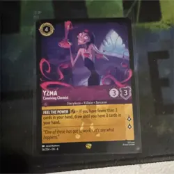 Disney Lorcana Yzma - Conniving Chemist 56/204 3 ATK 3 DEF Character Card - Image 1