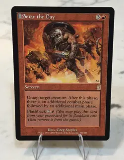 MTG Seize the Day Odyssey Card Regular NM Condition Magic The Gathering - Image 1