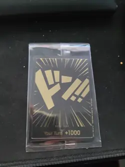 Foil DON!! Card (Black and Gold) One Piece Regional 2025 Prizing - Image 1