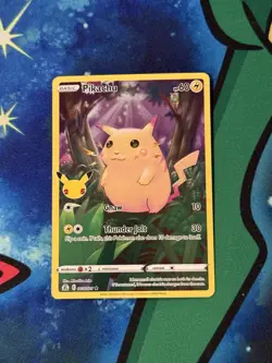 Pokemon TCG Celebrations Pikachu Holo Card 005/025 25th Anniversary NM - Image 1
