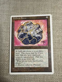2x X2 Fellwar Stone [4th Edition] Magic MTG Cards LP - Image 2