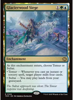 Glacierwood Siege 189 MTG NM - Tarkir: Dragonstorm - Image 1
