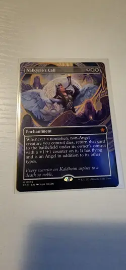Valkyrie’s Call FDN #302 MTG Foundations Mythic Rare Enchantment NM - Image 1