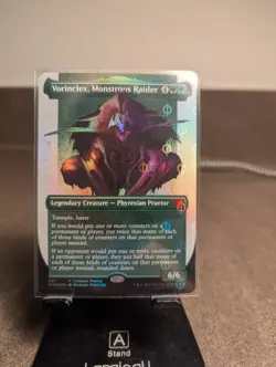 MTG Vorinclex, Monstrous Raider #407 (Borderless) Foil MINT/NM - Image 2