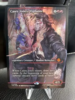 Casey Jones, Vigilante (0286) Showcase FOIL Teenage Mutant Ninja Turtles MYTHIC - Image 1