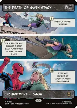 FOIL - The Death of Gwen Stacy (Borderless) - Marvel's Spider-Man (SPM) - Image 1