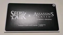Assassin's Creed: Lethal Legends Rainbow Foil Sealed Secret Lair MtG Magic - Image 1