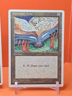 🟤🟤🟤 (4) 1995 Magic The Gathering JAYEMDAE TOME 4TH EDITION PLAYED 🟤🟤🟤 - Image 5