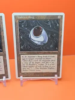 🟤🟤🟤 (3) 1994 Magic The Gathering ALADDINS RING 4TH EDITION PLAYED 🟤🟤🟤 - Image 4