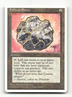 Fellwar Stone Fourth Edition #337 Magic the Gathering - Image 1