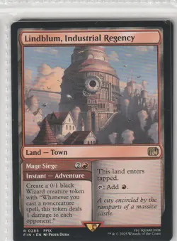 MTG Lindblum, Industrial Regency #285 Final Fantasy Normal Rare NM - Image 1