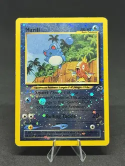 Pokemon Marill 11/18 Southern Islands Reverse Holo - Image 1