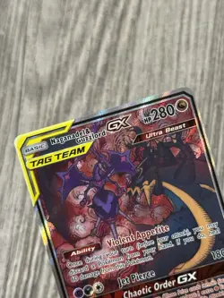 Naganadel & Guzzlord GX Alternate Full Art 224/236 Pokemon Cosmic Eclipse - Image 5