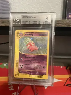 Pokemon TCG 2003 Aquapolis Slowking Holo H22/H32 BGS 9 MINT - Image 1