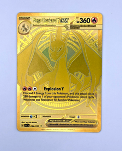 Mega Charizard Y EX 294/217 Gold Secret Rare = Pokemon TCG Ascended Heroes NM/M - Image 2