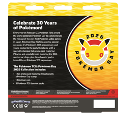 Pokemon TCG: Pokemon Day 2026 Collection Box - 30th Anniversary - Image 3