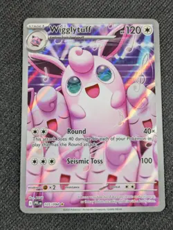 Wigglytuff Pokemon Phantasmal Flames 105/094 Illustration Rare - Image 1