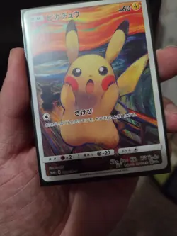 2018 Pokemon Japanese Pikachu Munch: A Retrospective 288/SM-P Scream - Image 3