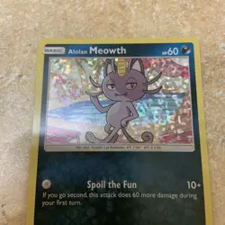 ALOLAN MEOWTH 2019 Pokemon McDonalds #10/12 HOLO EXCLUSIVE NEAR MINT NM - Image 3