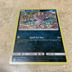 ALOLAN MEOWTH 2019 Pokemon McDonalds #10/12 HOLO EXCLUSIVE NEAR MINT NM - Image 4