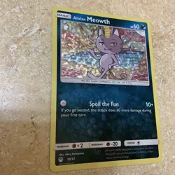ALOLAN MEOWTH 2019 Pokemon McDonalds #10/12 HOLO EXCLUSIVE NEAR MINT NM - Image 5