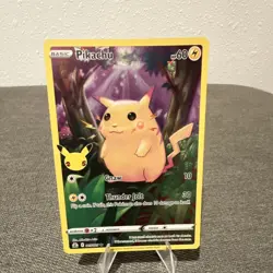 Pokemon Pikachu Holo Rare Celebrations 005/025 Basic 60 HP Thunder Jolt Gnaw - Image 1