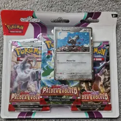 Paldea Evolved Triple Blister - Pokemon TCG - New & Sealed - Image 1