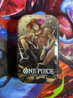 One Piece TCG Lot of (2), Mini Tin Vol. 2, OP-13 Sealed - (1) Ace & (1) Sabo! - Image 4