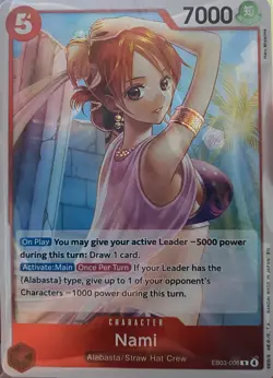 Nami EB03-006 x4 PLAYSET Extra Booster: One Piece Heroines Edition Foil - Image 1