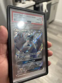 Pokemon TCG Lugia GX Holo Ultra Rare Card Lost Thunder 207/214 Psa 10 - Image 2